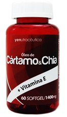 ÓLEO DE CARTAMO + VIT E -  60 caps - Yenutracêutica