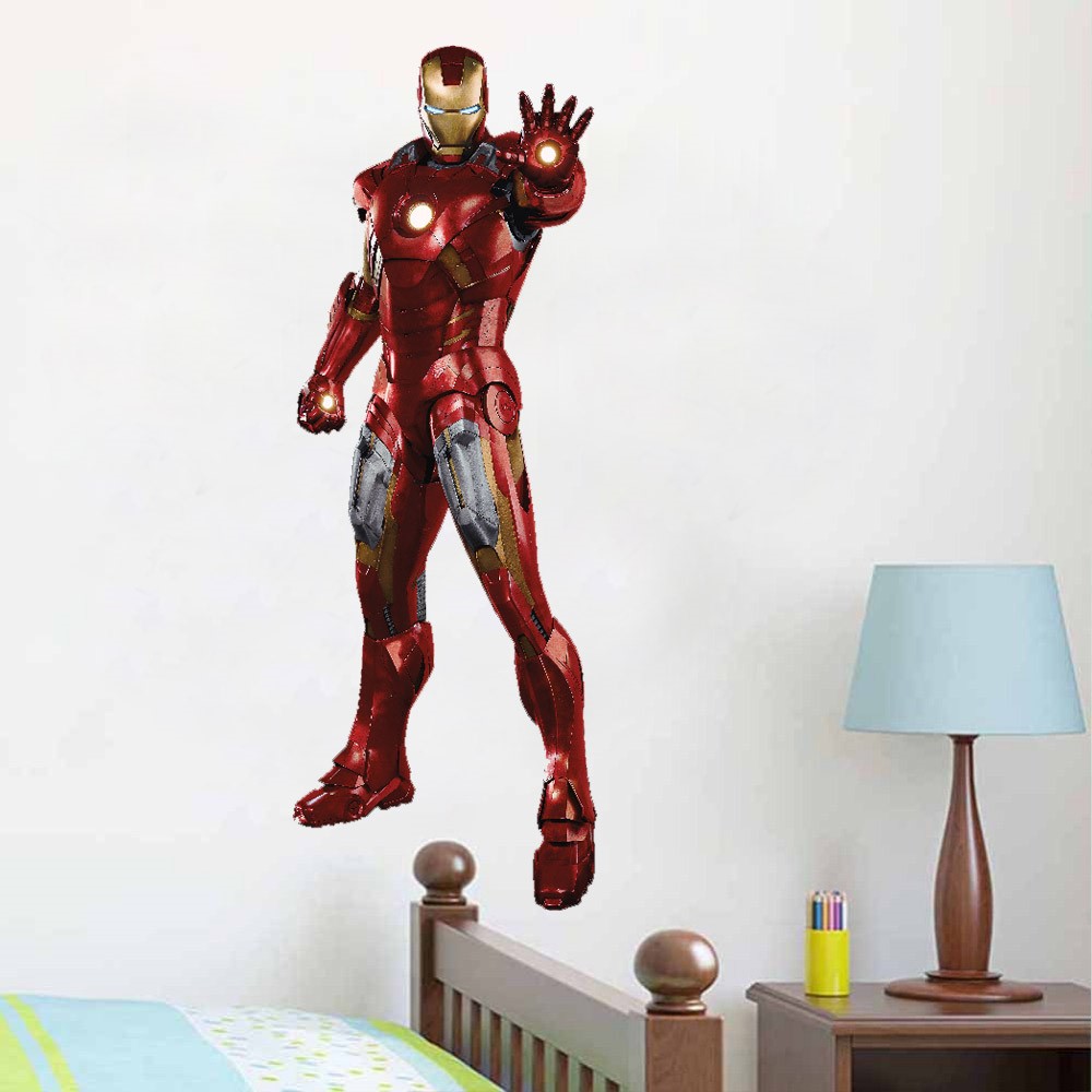 Adesivo Infantil Parede Iron Man Homem De Ferro Vingadores Como Conseguir Adesivo De Idoso ~ Adesivo Infantil Parede Iron Man Homem De Ferro Vingadores