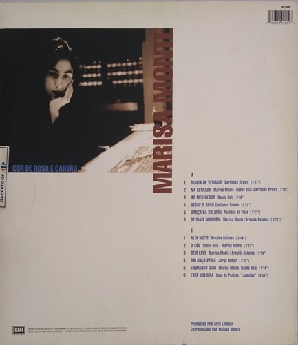 LP Marisa Monte - Verde, Anil, Amarelo, Cor de Rosa e Carvão (1994) ( Vinil usado)