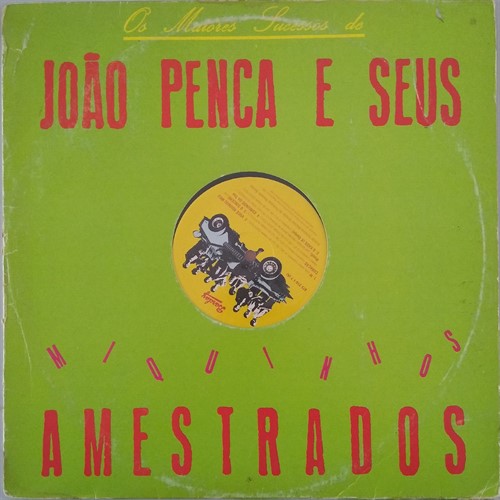 LP João Penca & Seus Miquinhos Amestrados - Os Maiores Sucessos de (1983) (Vinil usado) 
