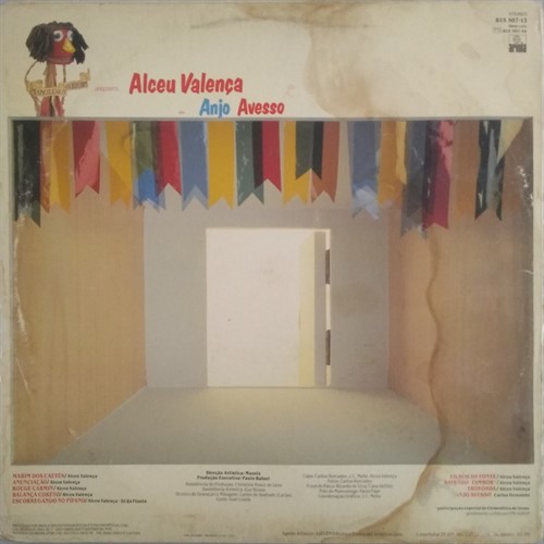 LP Alceu Valença - Anjo Avesso (1983) (Vinil usado)