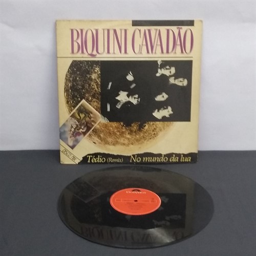 LP Biquíni Cavadão – Tedio / No Mundo da Lua (1985) (Vinil usado) 