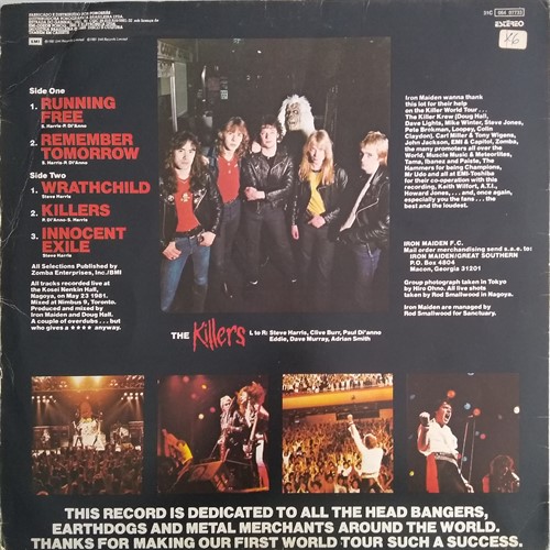 LP Iron Maiden – Maiden Japan (1981) (Vinil usado) 