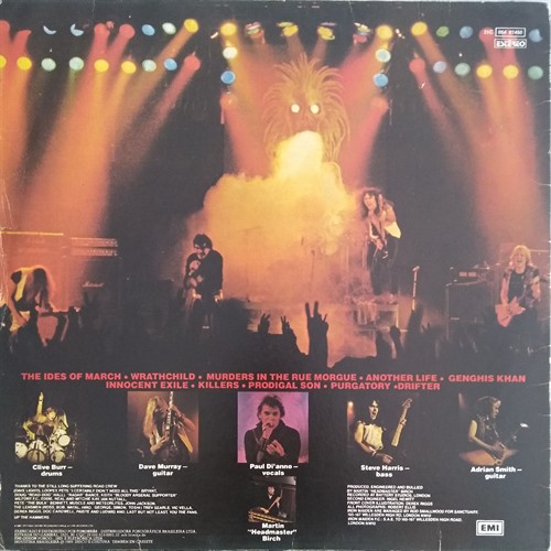 LP Iron Maiden – Killers (1981) (Vinil usado) 