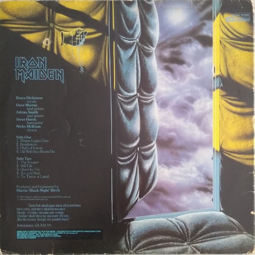 LP Iron Maiden - Piece of Mind (1983) (Vinil usado)