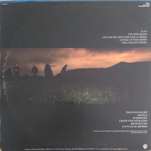 LP Bee Gees – E.S.P. (1987) (Vinil usado) 