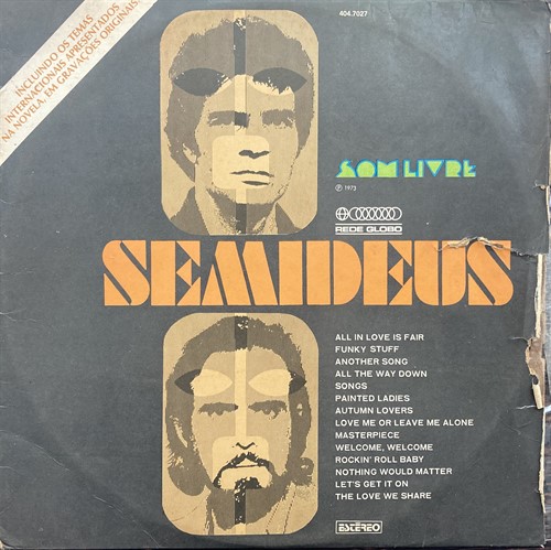 LP Vários - Trilha Sonora - O Semideus (Internacional) (1973) (Vinil usado)