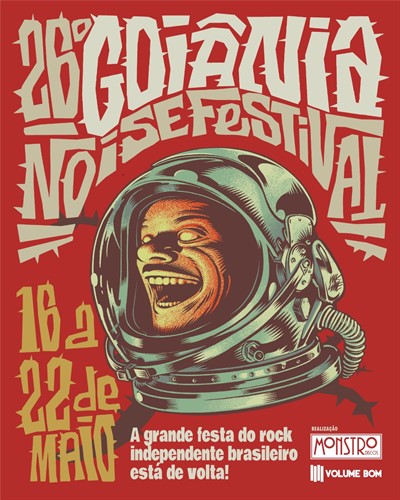 Kit 26º Goiânia Noise - Passaporte + Camiseta + Copo
