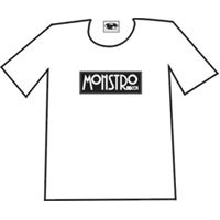 Camiseta Monstro Branca - P