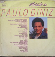 LP Paulo Diniz - O Talento de... (1987) (Vinil usado)
