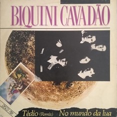 LP Biquíni Cavadão – Tedio / No Mundo da Lua (1985) (Vinil usado) 