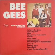LP Bee Gees - Série Autógrafos de Sucesso (1971) (Vinil usado)