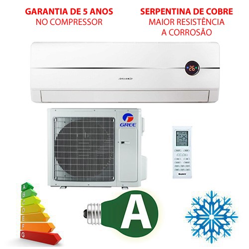 Split Gree Garden 12000 Btus 220v Frio Ar Condicionado Salvador 9272