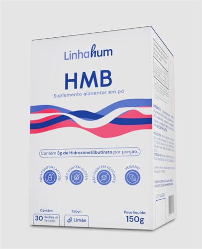 HMB Limão 5 gr cx 30 saches - Linhum