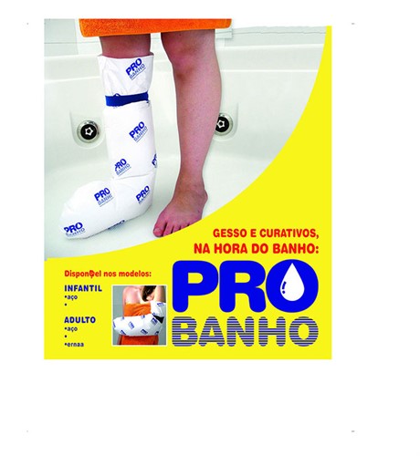 Protetor Ortopédico Adulto Meia Perna - Bioflorence - Pro Banho