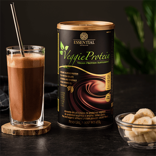 Veggie Protein Cacao 455 G - Essential
