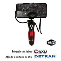 CB-1360 - Boroscópio para ECV com Wifi para Android/iOS com Cabo de 1 Metro