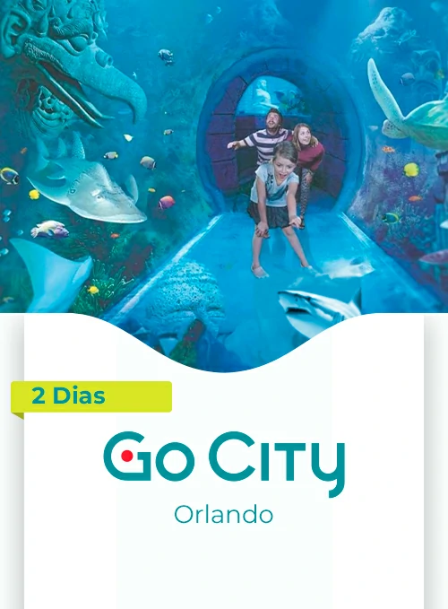 Ingresso 2 Dias – Go City Orlando All-Inclusive Pass Adulto – Mais de 25 Atrações para Visitar Quantas Quiser – Mais Informações, Consulte Detalhes do Item – ADULTO (a partir de 13 anos) – Data Flexível – Validade de 2 Anos Após a Emissão 