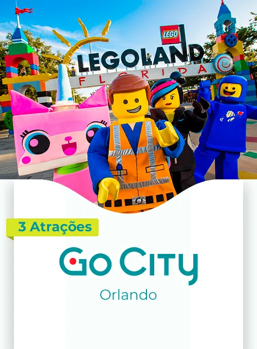 Ingresso 3 Atrações – Go City Orlando Explorer Pass Adulto – Escolha entre Mais de 20 Opções de Atrações – Mais Informações, Consulte Detalhes do Item – ADULTO (a partir de 13 anos) – Data Flexível – Validade de 2 Anos Após a Emissão 