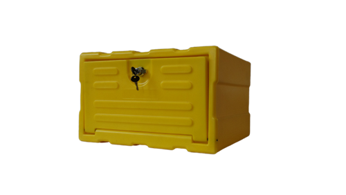 Caixa organizadora Amarela CLA - KIT319