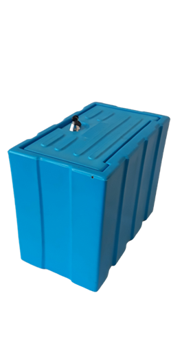Caixa organizadora Azul CLA - KIT317 