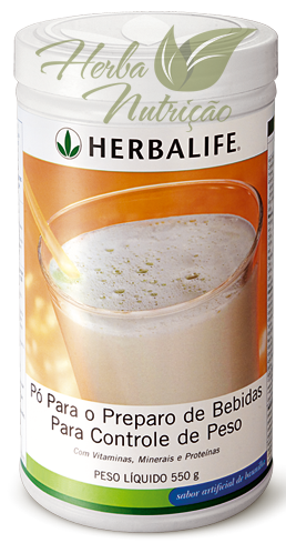  Shake Herbalife Baunilha - 550g - 21 Porções.