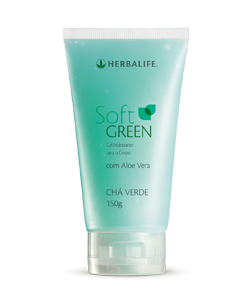 Gel hidratante herbalife para o corpo Soft Green